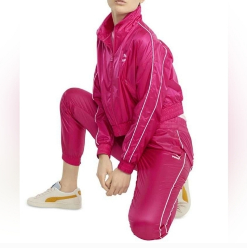PUMA | Iconic T7 Track Jacket & Nylon Woven Track Pant Set